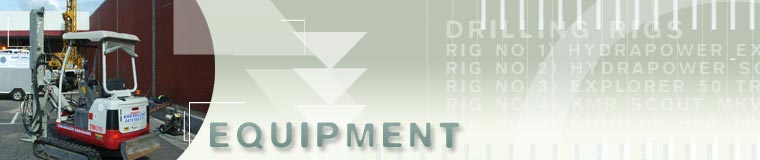 KMR Drilling equipment banner